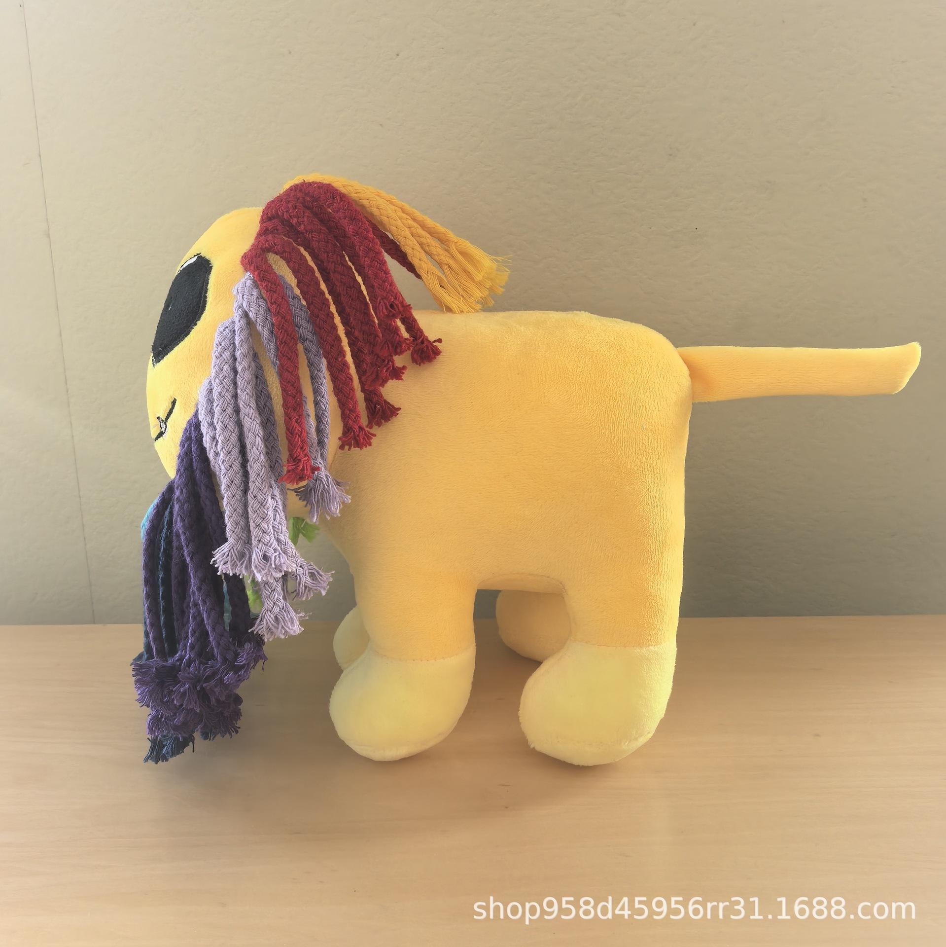 Nightmare Critters Plush Toy Cute Sheep Soft Stuffed Doll Cartoon Game Peripheral Plushie Kids Birthday Holiday Gift