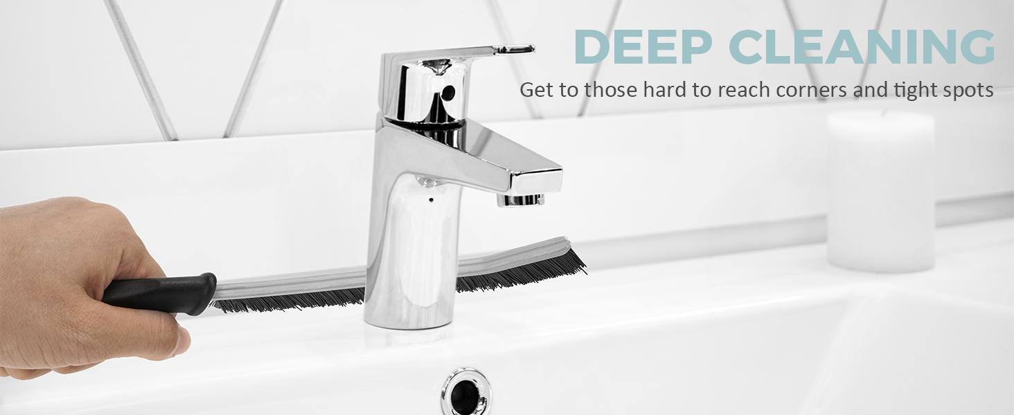 Mother's Day Gift-5 Pcs Crevice Cleaning Brush Hard Bristle Brush Multifunctional for Bathroom Kitchen Crevice Cleaning Tool Mother's Slay