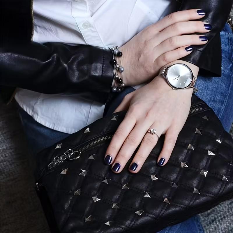 101 Metal Pyramid Rivets, 4-Prong Square Head Nails, Ideal for Leather Crafts, Punk Rock, Clothing, Bags, Shoe Crafting