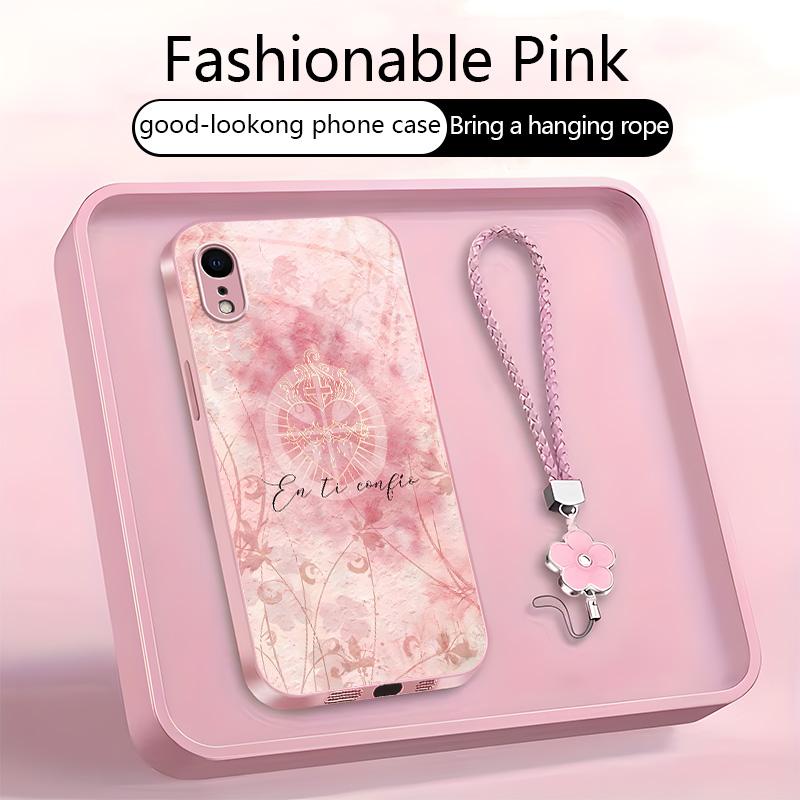 Suitable for [iPhone Xr] Women's high-end phone case，A wide variety of patterns for you to choose from.This phone case prays for you，God will bless you and bring you good luck YM99
