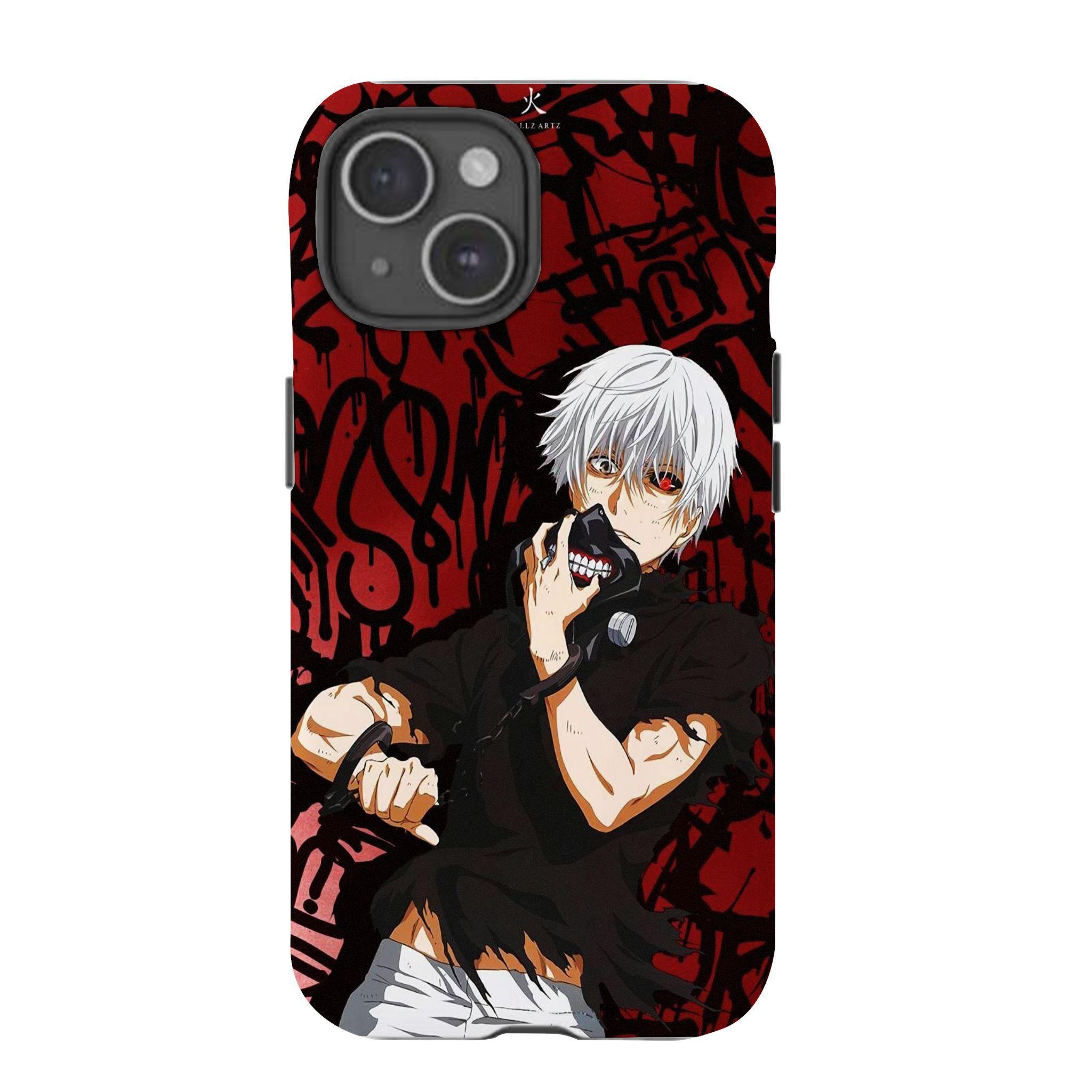 Tokyo Ghoul Double-layer durable phone Cases For iPhone 17 16 15 14 13 12 Promax Pro Plus, hard shell protection ,Unique design,best Gift