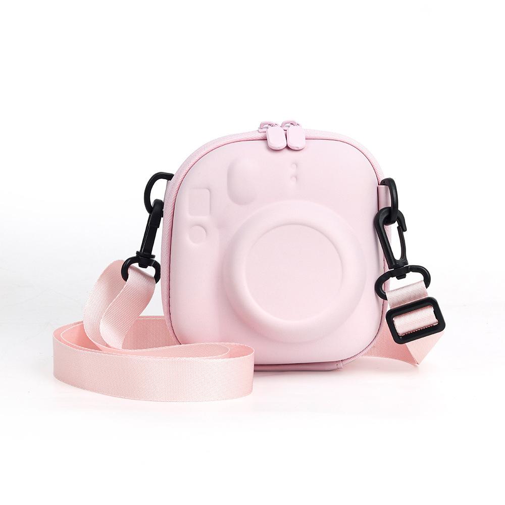 For Fujifilm Instax Mini 7+ 8/9/11/12/13/40 EVA Universal Hard Case Storage Bag Polaroid Camera Bag Shell with Shoulder Strap Photography Camera Accessories