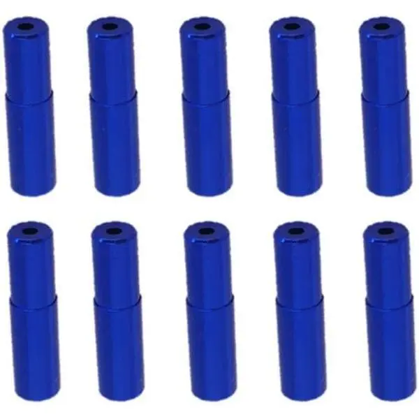 10 count 5mm    Ferrules    Housing Ends (Blue)