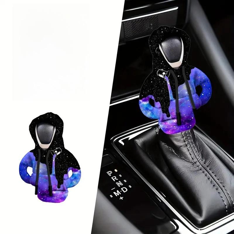 Car Gear Shift Cover, Car Automatic Shift Knob Cover, Winter Warm Car Gear Shift Hoodie, Universal Car Interior Decoration Accessories
