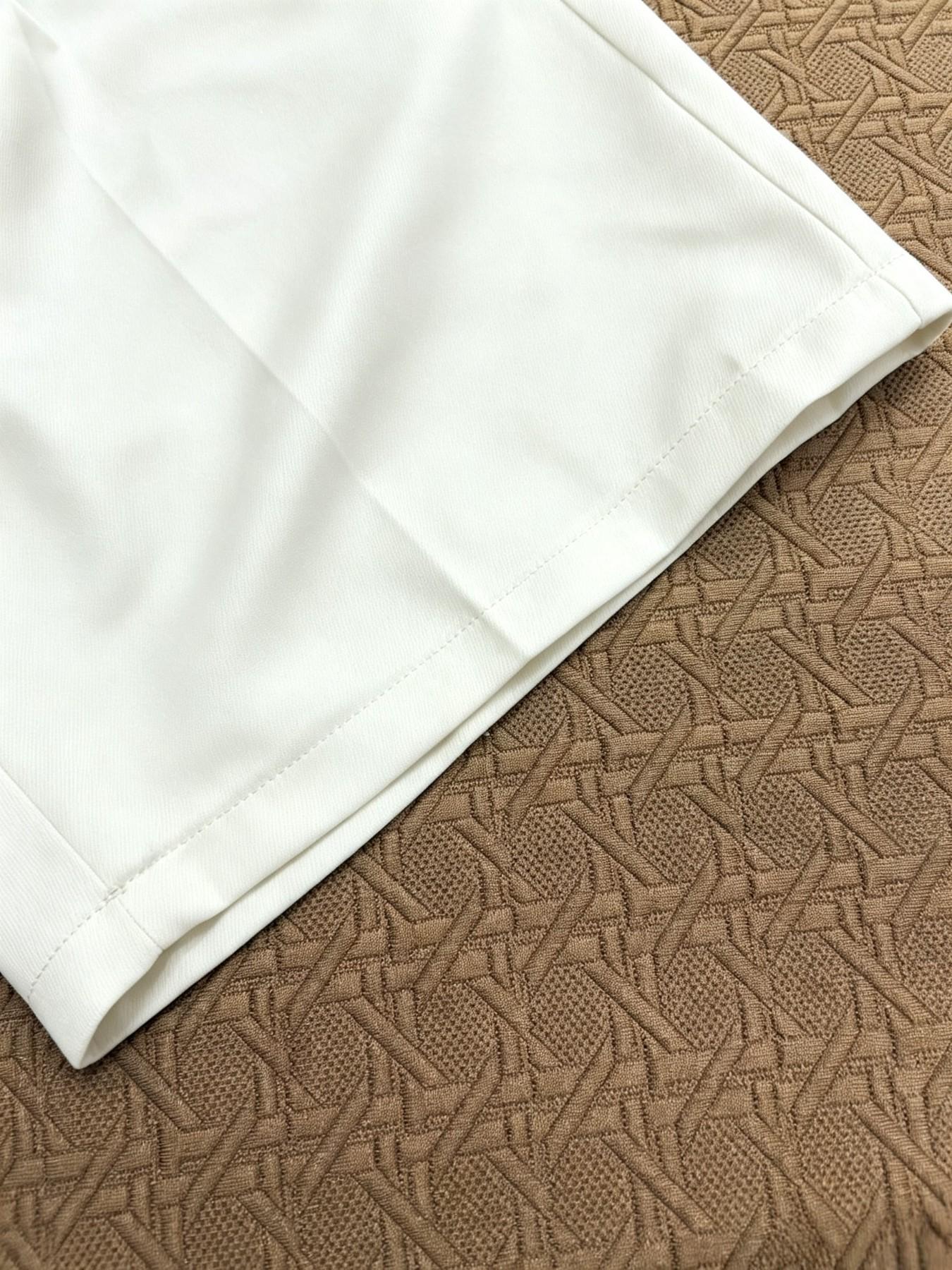 Men's Five-Quarter Suit Shorts, Formal Five-Quarter Pants, Lightweight Flowy Business Casual Knee-Length Trousers, Summer Workwear, Street Style, Menswear