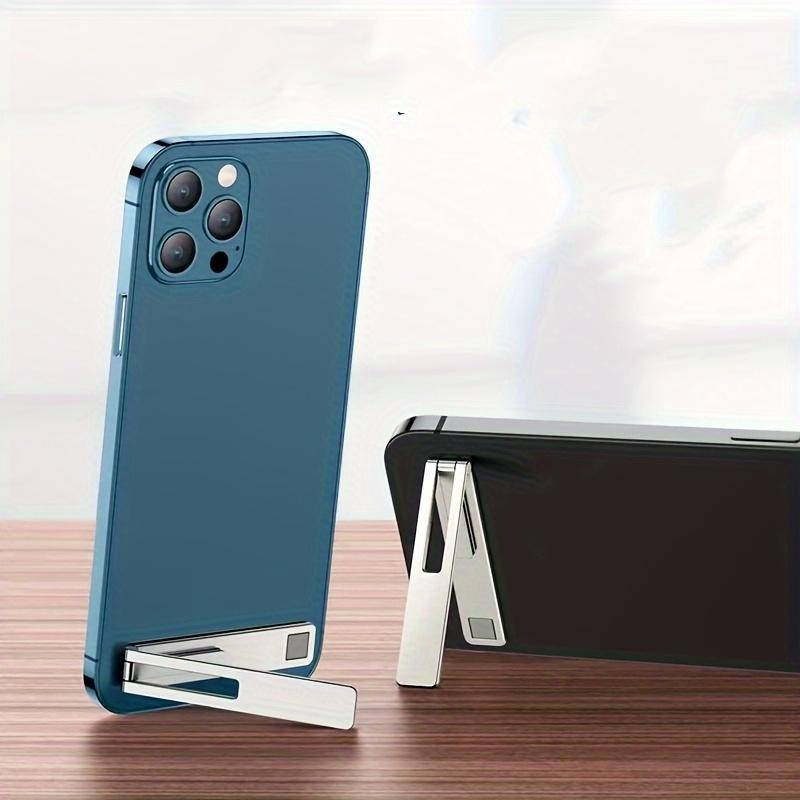 Ultra-Thin One-Word Phone Holder, Mini Back Sticker, Invisible Portable Foldable Lazy Stand