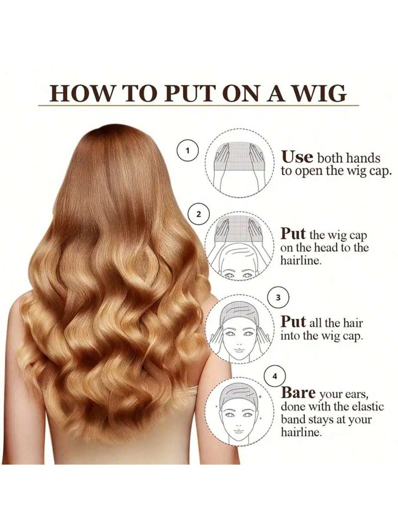 Black Wig Cap, Breathable Mesh Wig Net, Unisex Mesh Wig Cap, Wig Hair Net, Black Non-Slip Breathable Stretch Nylon Wig Cap Set, Long Wig Cap, Stretchable High Elastic Durable Hair Net, Wig Care Set, Wig Accessories