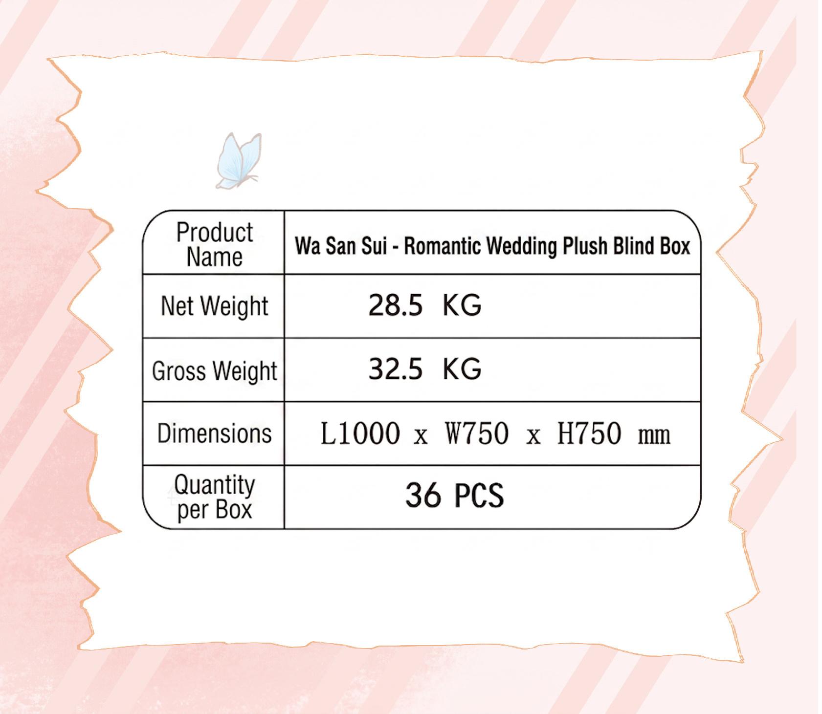 Baby Three Lovely Wedding 400% Series Blind Box - Large Size Kawaii Bunny Couple Mystery Box, Romantic Town Theme Decor & Emotional Companion, Cute Collectible Vinyl Plush Toy, Wedding Gift for Her, Home Desk Ornament