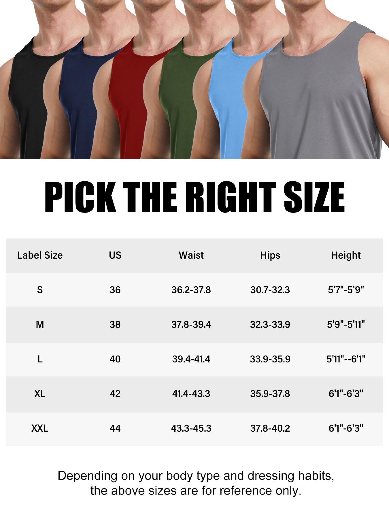 TELALEO 6 value pack Men's Quick Dry Workout Tank Tops Breathable Gym Sleeveless Muscle Shirts for Active Men Lightweight Activewear dealsforyoudays
