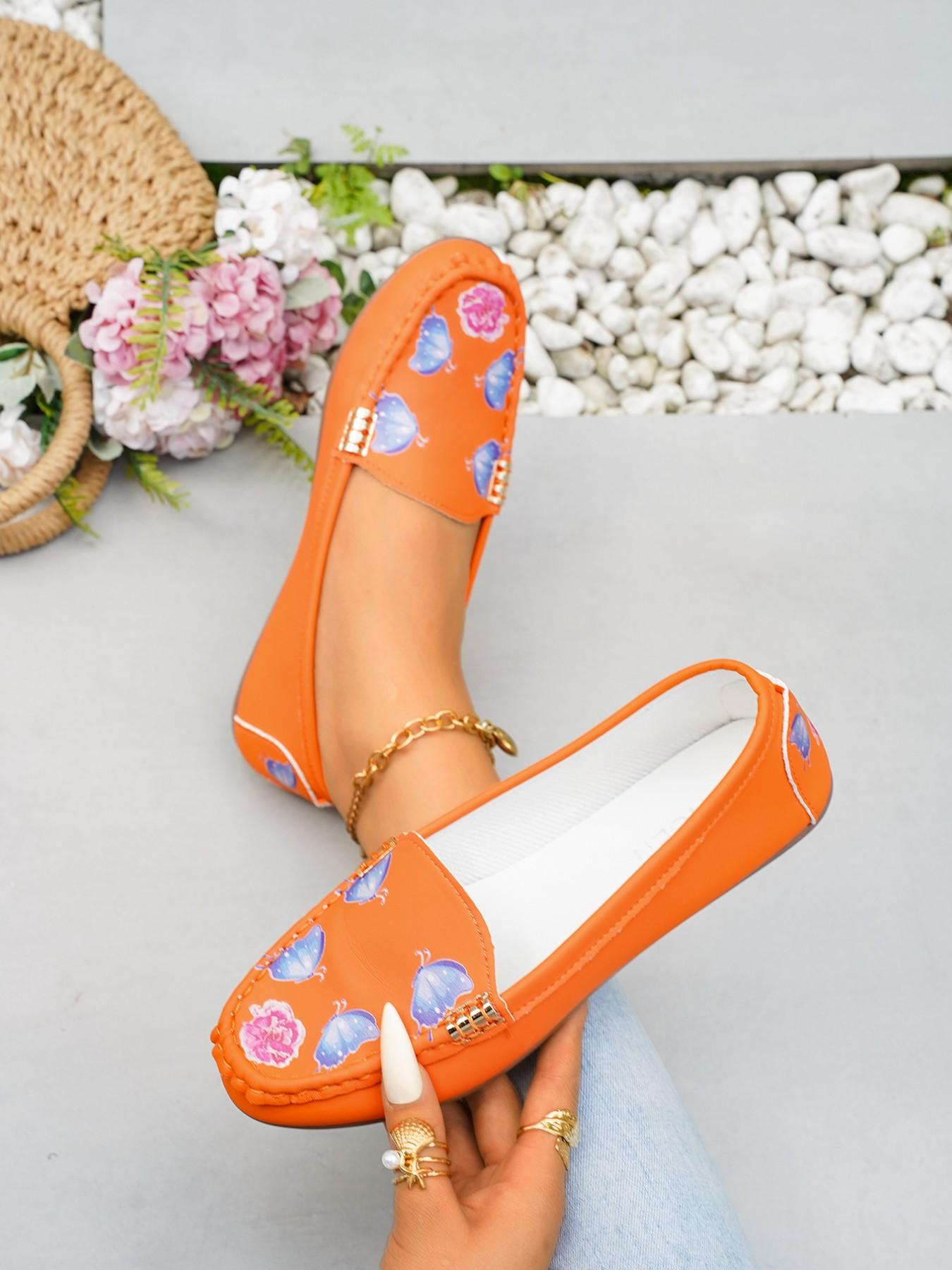 Women's Slip-On Flat Shoes, Soft Sole Loafers, Walking Shoes, Perfect for Spring and Easter, Stylish Casual Footwear, Fashionable Comfortable Shoes, Daily Wear Shoes