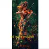Flower Girl Pattern DIY Diamond Arts Colorful Painting Kit without Frame, DIY 5D Diamond Arts Colorful Painting Kit, Wall Art Decor for Home Living Room Bedroom, Diamond Painting Kits, Craft