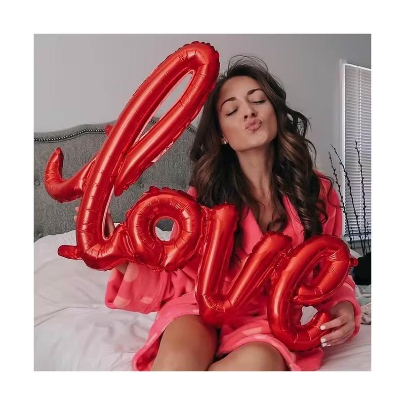 31pcs Heart Shaped Balloons 10inch/25.4cm, Valentine's Day Wedding Anniversary Engagement Proposal Birthday Party Decorations