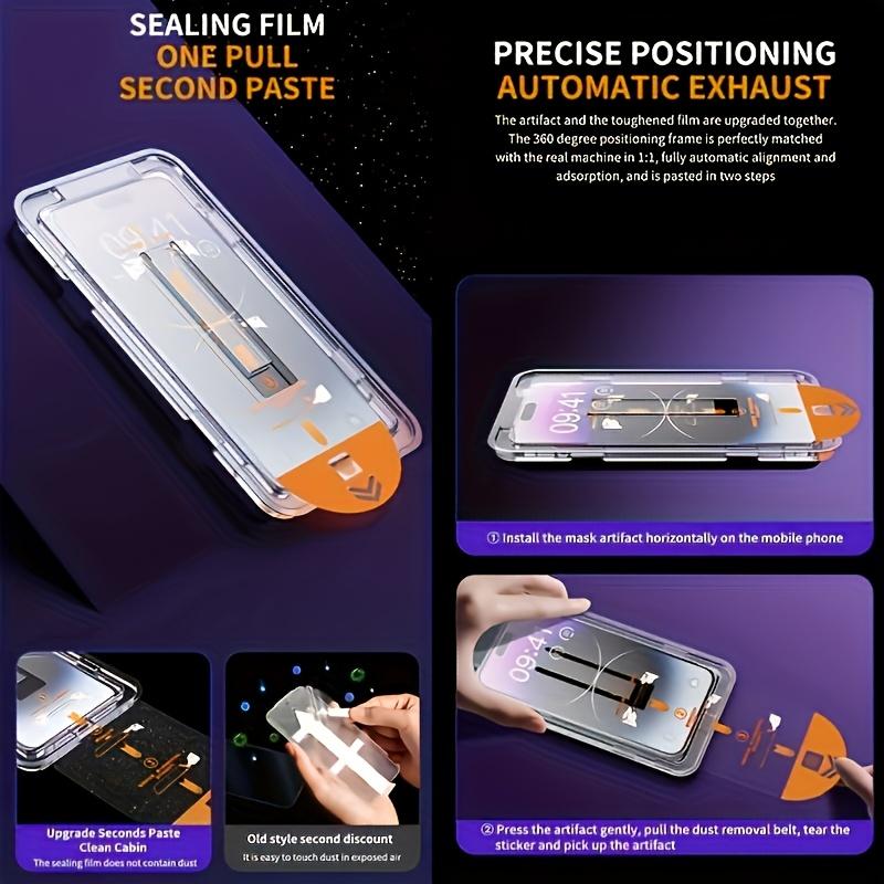 2-5 Packs Full Cover Privacy Protections, Anti Spy, Shockproof Tempered Glass Screen Protector For iPhone 17 Pro Max/16 Pro Max/15 Pro/14/13/12/11/X/SE, 9H+ Hardness Anti-Scratch, Dynamic Island Compatible, Mobile Phone Accessories