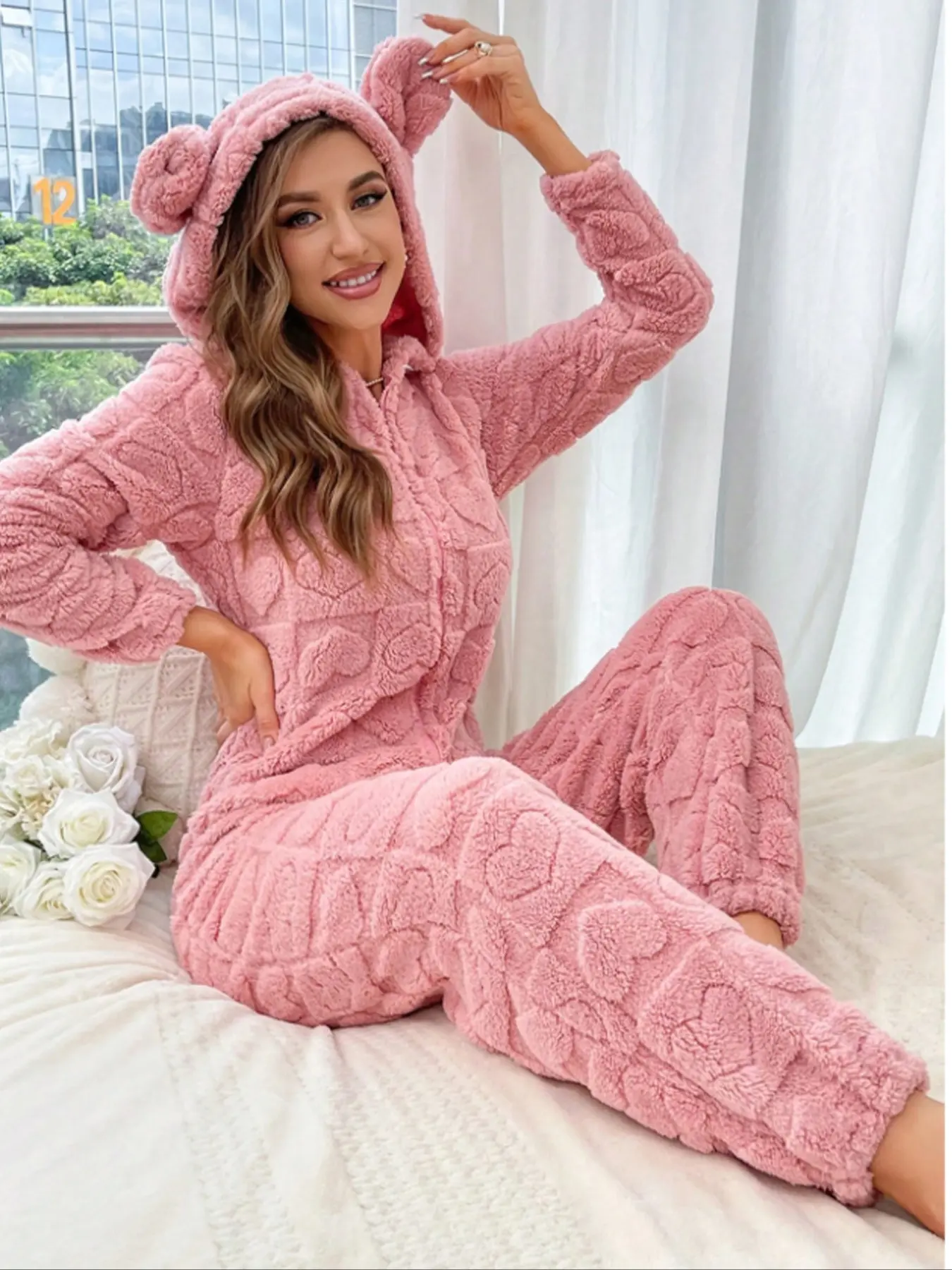 womens fleece onesie kind