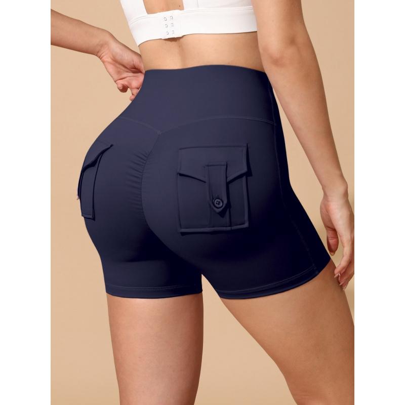 High Waist Yoga Pants with Phone Pocket| Butt Lifting Micro Flare Leggings No Chafing Workout Leggings