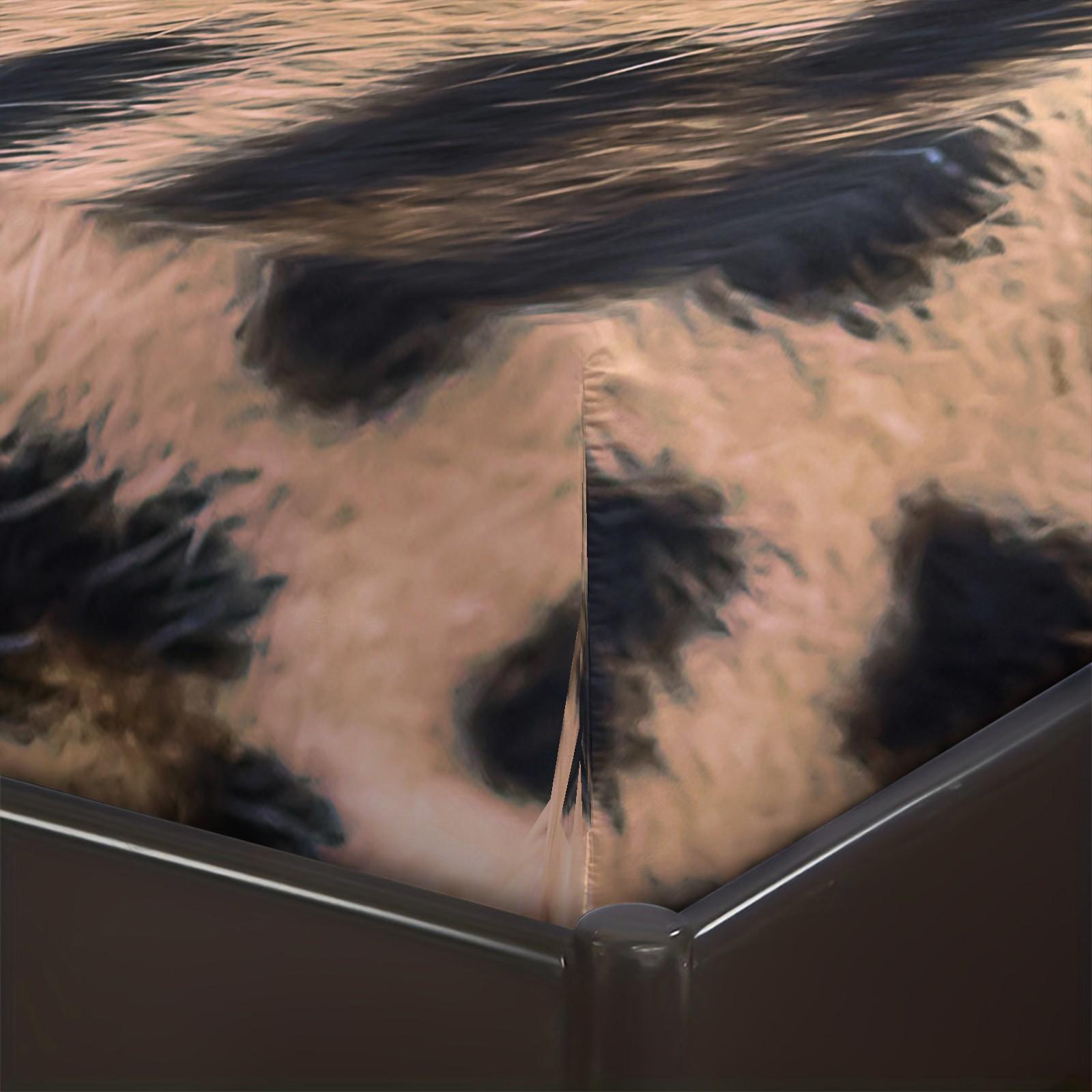 3pcs Leopard Print Fitted Sheet Set, Faux Fur Look Leopard Bed Sheet Set, Soft Microfiber Bedding Set (No Filler), Luxury Wild Animal Print Decor for Kids Boys Girls Bedroom & Dorm Room