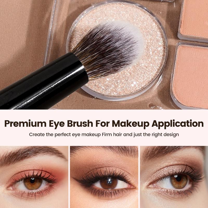 MAANGE 3pcs Dual-Ended Makeup Brushes, Makeup Brushes Set, Foundation Brush Loose Powder Brush Blush Brush Contour Brush Highlighter Brush Eyeshadow Brush, Professional Cosmetic Tools for Foundation Blending & Eyeshadow Application, Gift for Women & Girls