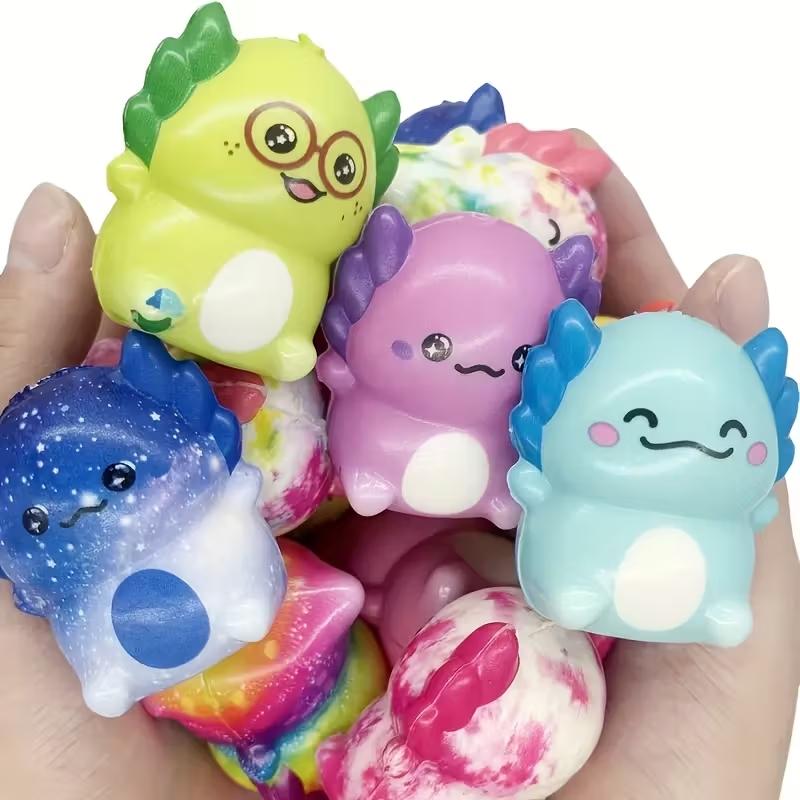Slow Rebound Soft Plush Animal Squeeze Toys, 6/12/24pcs Bulk Pack, Party Favors, Classroom Rewards, Kids Toys, Cute Animal Dolls