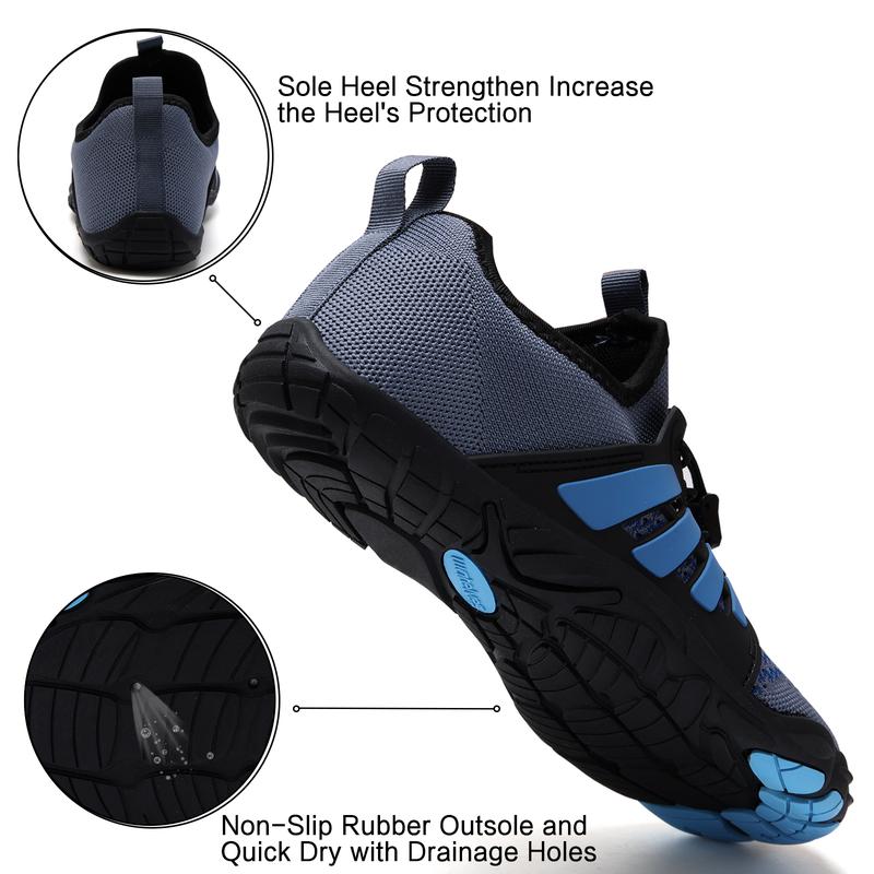 WateLves Barefoot Water Shoes for Women Men Quick Dry Aqua Swim Shoes for Outdoor Fishing Beach Pool Boat Surfing Walking