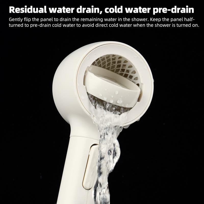 High Pressure Handheld Shower Head - Anti-clog Nozzles, High Pressure Power Wash to Clean Tub, Clean Corner,Tile & Pets, with 59inch Stainless Steel Hose and Adjustable Bracket