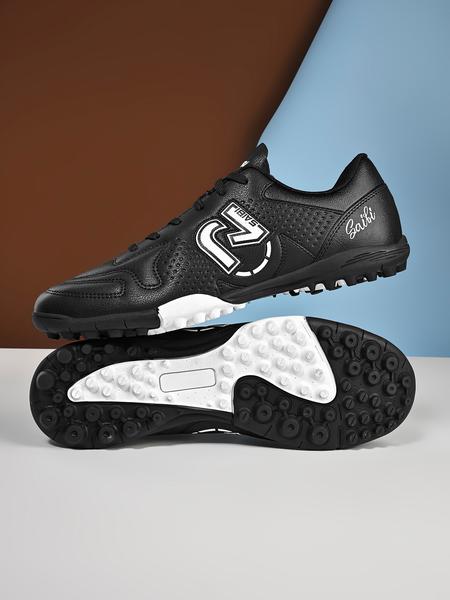 Unisex TF Soccer Shoes, Turf Shoes, Soccer Cleats, Durable PU Leather & Rubber Sole, Sporty Style, All-Season Wear, Anti-Slip Design, Suitable for Multiple Surfaces