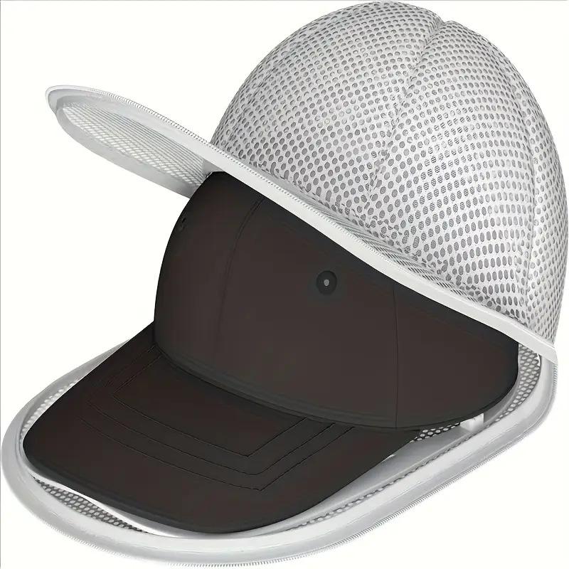 Hat Washer Cage for Laundry Washing Machine, Cap Cleaner Holder for Cleaning & Protection, Universal Hat Cleaner for Adult Baseball Caps, Wash Bags