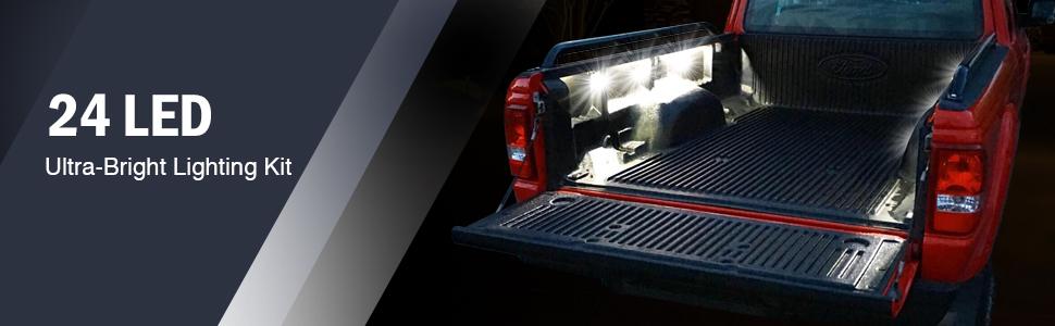 Nilight - TR-08 8PCS 24LED Rock Light for Cargo Truck Pickup Bed Off Road Under Car Side Marker LED Rock Lighting Kit w/Switch White rock lights interior lighting car in rock light lighting for Nilight - TR-08 8PCS 24LED Rock Light for Cargo Truck Pickup Bed Off Road Under Car Side Marker LED Rock Lighting Kit w/Switch White rock lights interior lighting car in rock light lighting for