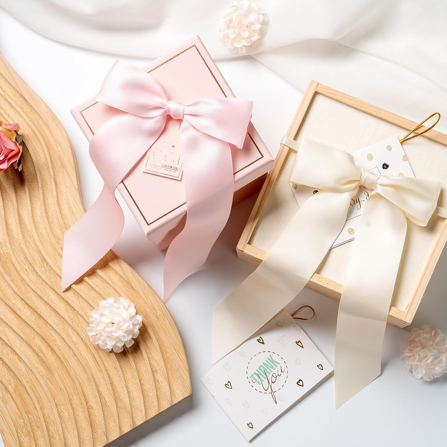 10-Pack Pre-Formed Ribbon Bowls, Multi-Color Options, Perfect for Wedding, Mother's Day, Valentine's Day Decorations, Gift Wrapping, DIY Crafts