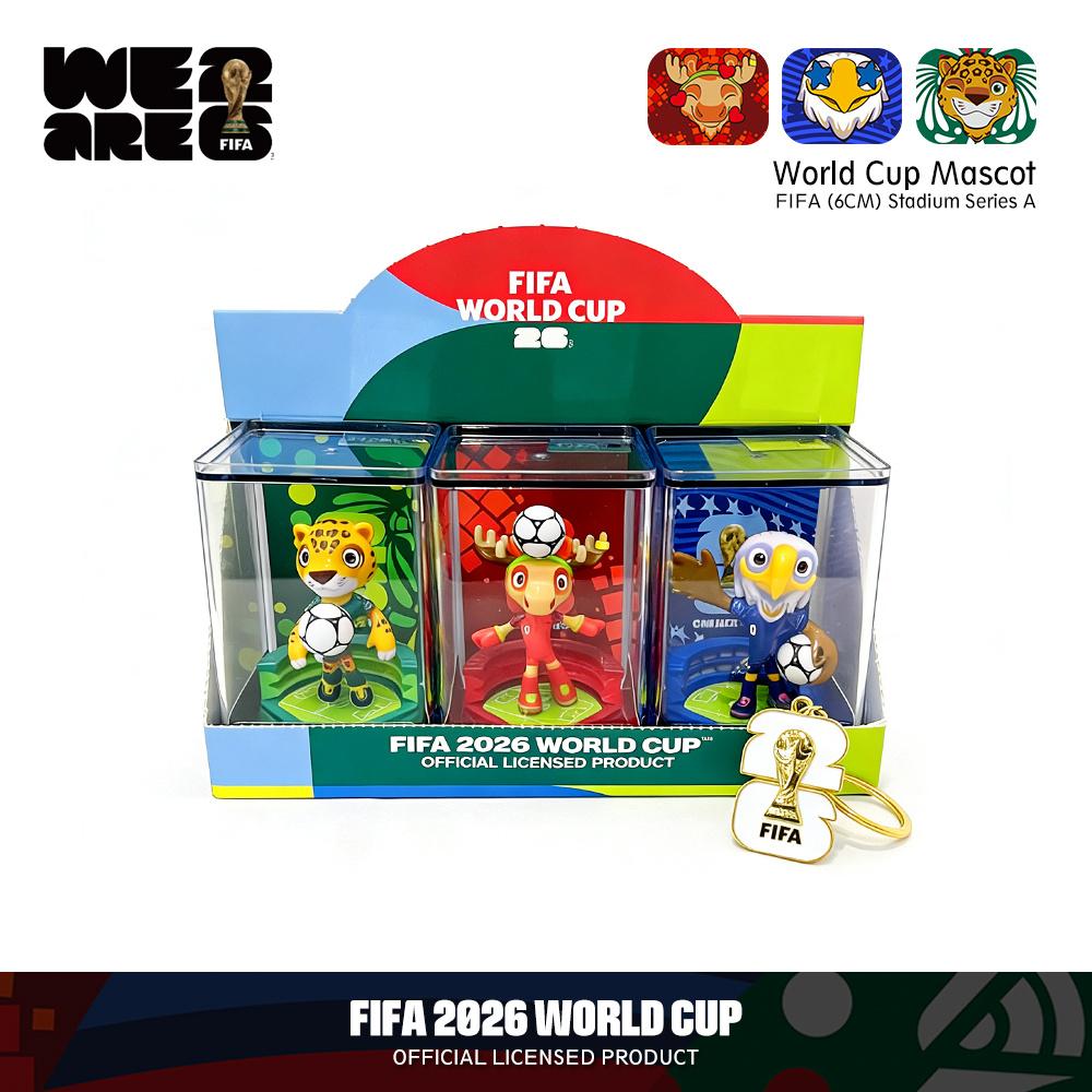 Official 2026 FIFA World Cup USA-Canada-Mexico Mascot Figure Set 3