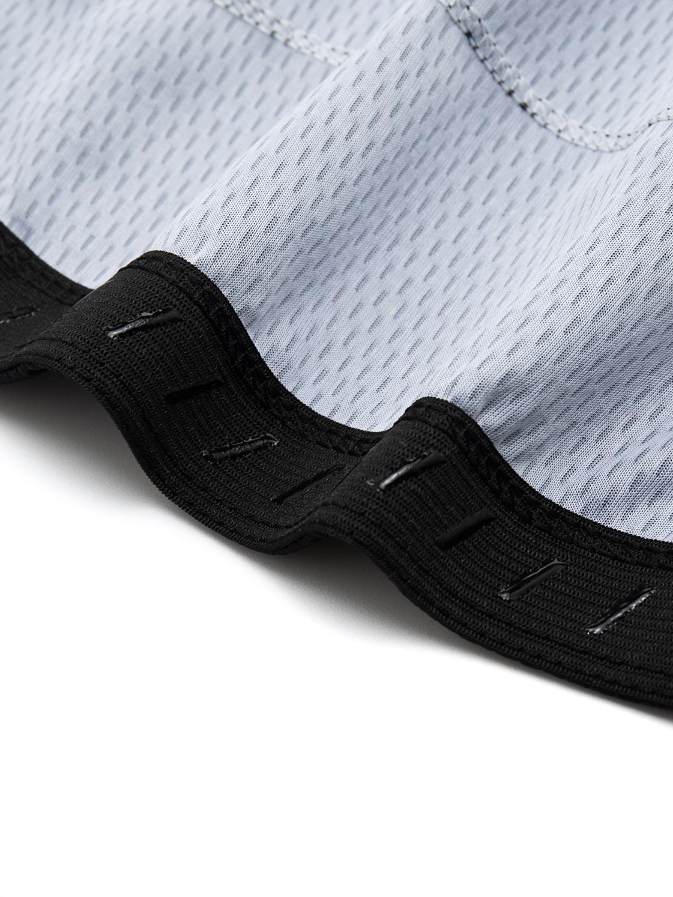 Men's Professional Cycling Shirt, Breathable Polyester Knit Fabric, Geometric Pattern, Round Neck Short Sleeve, Spring/summer/autumn