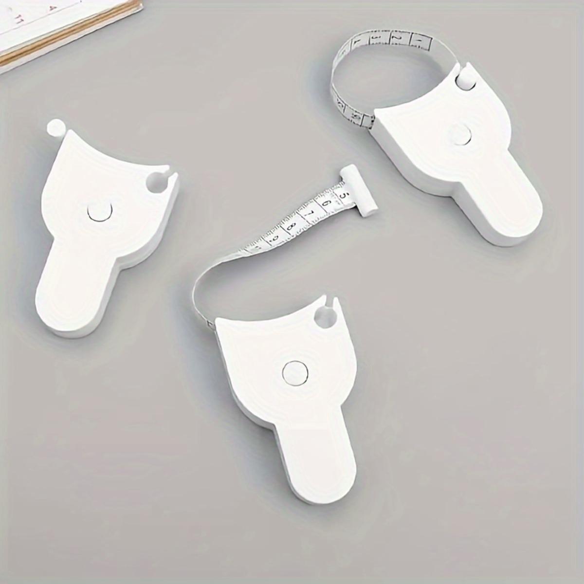 3D ruler with automatic retraction, Y-shaped waist ruler, tape measure for fitness and exercise body circumference measurement, soft leather tape measure in centimeters, tailor's, sewing, handicraft supplies, perfect Christmas and Halloween gifts