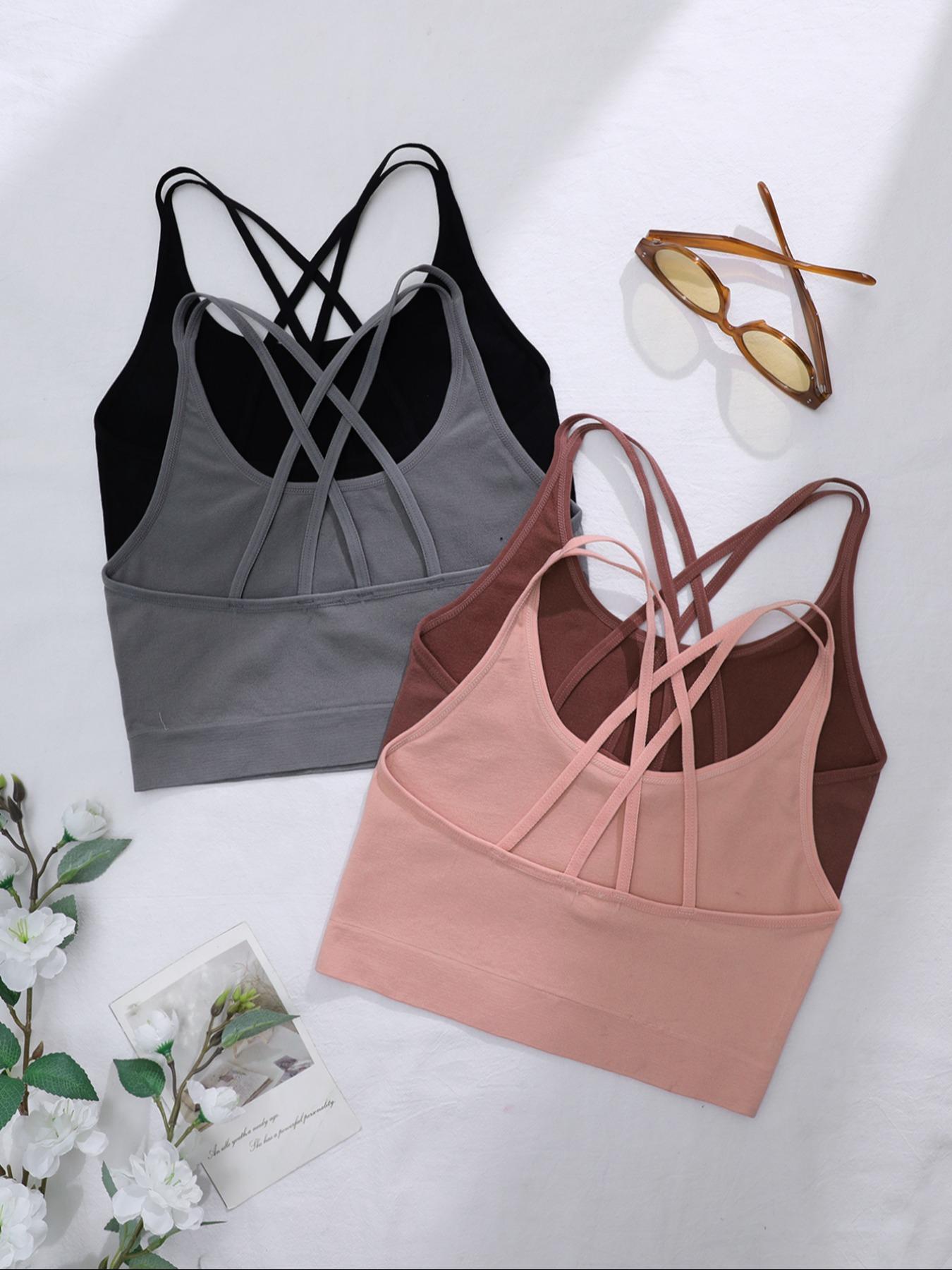 Comfortable Wireless Women's Bra Set, Full Coverage Medium Support, Buckleless Design, Casual Style, All Seasons Wear
