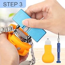 JOREST Watch Repair Screwdriver Kit, for Watch Battery Replacement & Link Removal and Resizing & Watch Opener, ,Watch Wrench Back Remover, Watch Cleaning, Spring Bar Tool