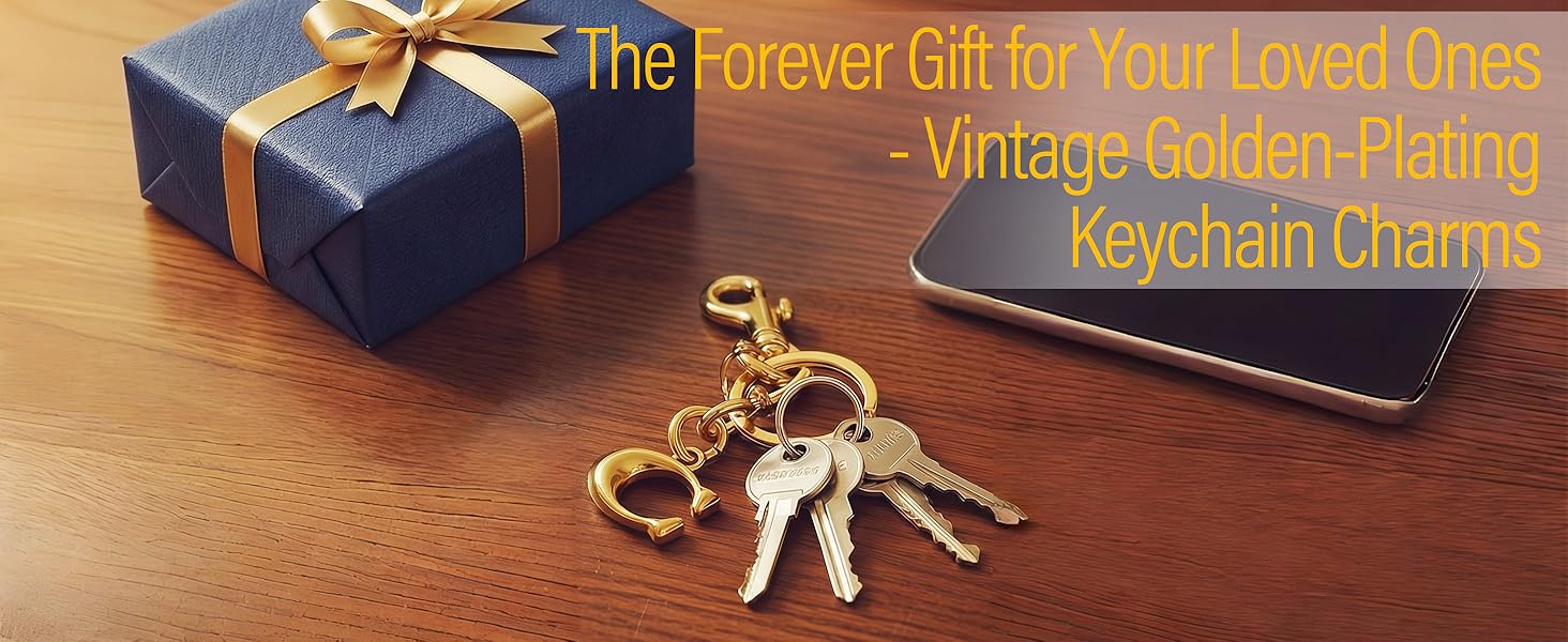 Cute Bag Charms,Handbag Charms for Purses,Sparkling Metal Letter Keychain,Bag Accessories for Women