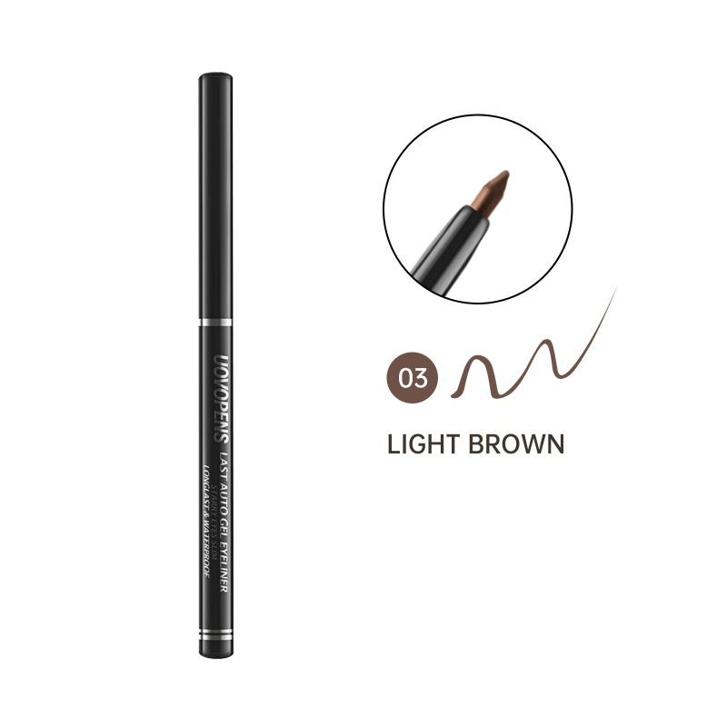 UOVOPENS famous craftsman, black eyeliner pen Gel Eyeliner ultra-thin eyeliner waterproof UP04