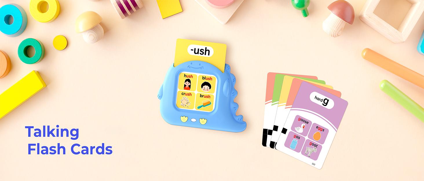 KIDGENIUS Bilingual English Spanish Talking Flashcards for Toddlers 1-3 Montessori Language Learning 224 Words Educational Toy for Speech Therapy Autism Gift KIDGENIUS Bilingual English Spanish Talking Flashcards for Toddlers 1-3 Montessori Language Learning 224 Words Educational Toy for Speech Therapy Autism Gift