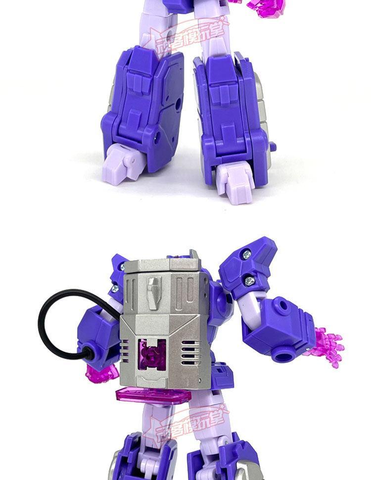 10cm Transformable Toy Shockwave Soundwave Powerglide Small Scale G1 Animated Robot Model Figurine Boy Gift