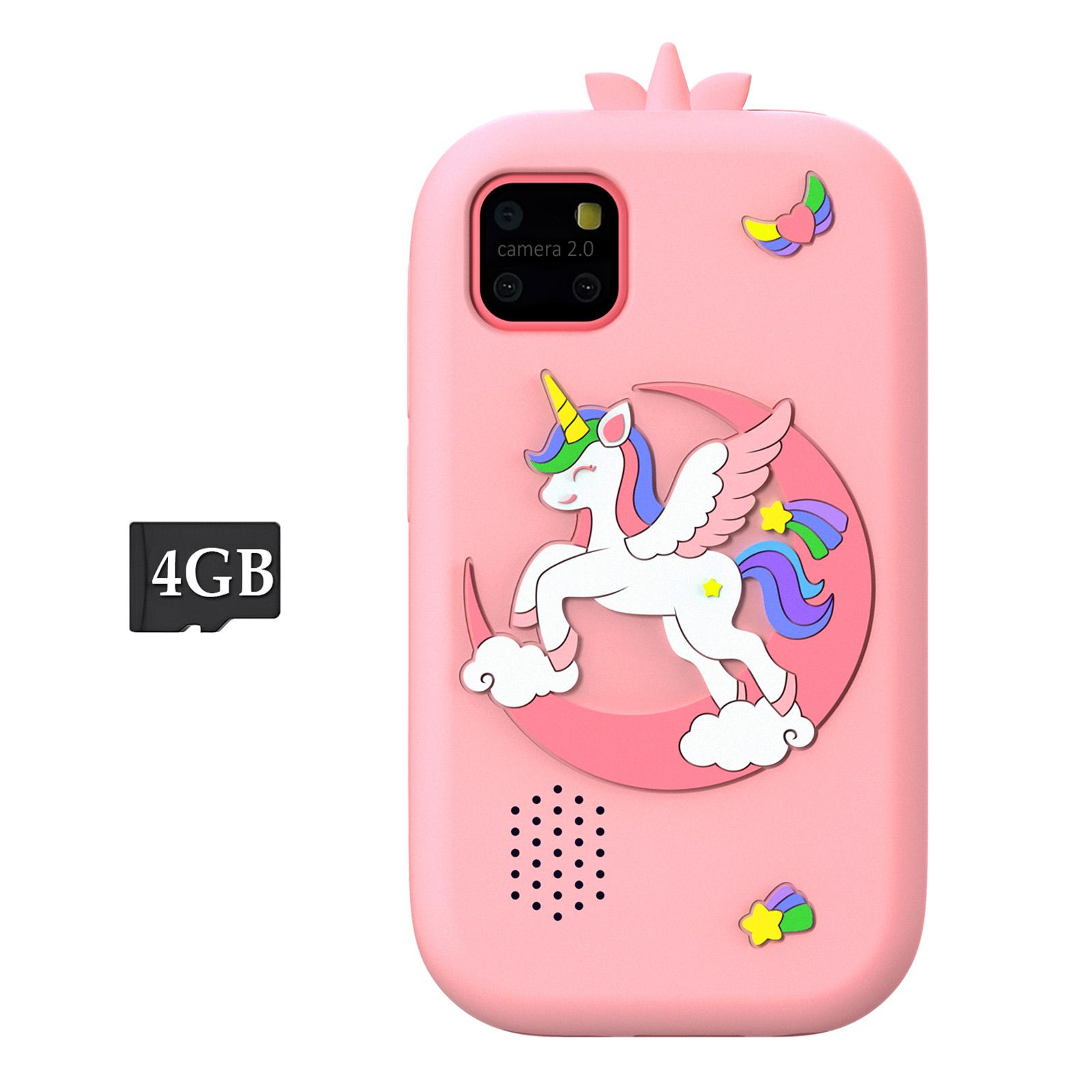 Kids Smart Phone Touch Control Design With Dual Cameras For Photo Taking Great Gift For Kids Birthday