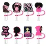 8pcs, Reusable Straw Covers, Cartoon Straw Sleeves, Silicone Straw Tip Protector, Fun Party Decoration, Straw Toppers for Tumblers, Drinkware Gifts for Mom