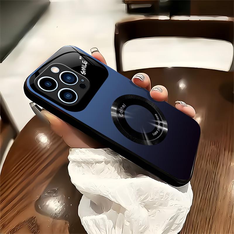 Elevate your iPhone game with our Gradient Window MagSafe Case!  Built-in magnetic ring fits  MagSafe chargers & accessories perfectly. Shockproof design keeps your phone safe, while the trendy gradient colorway matches every outfit.666