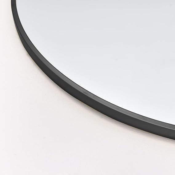 64"x21" Arch Floor Mirror, Full Length Mirror Wall Mirror Hanging or Leaning Arched-Top Full Body Mirror with Stand for Bedroom, Dressing Room, Black