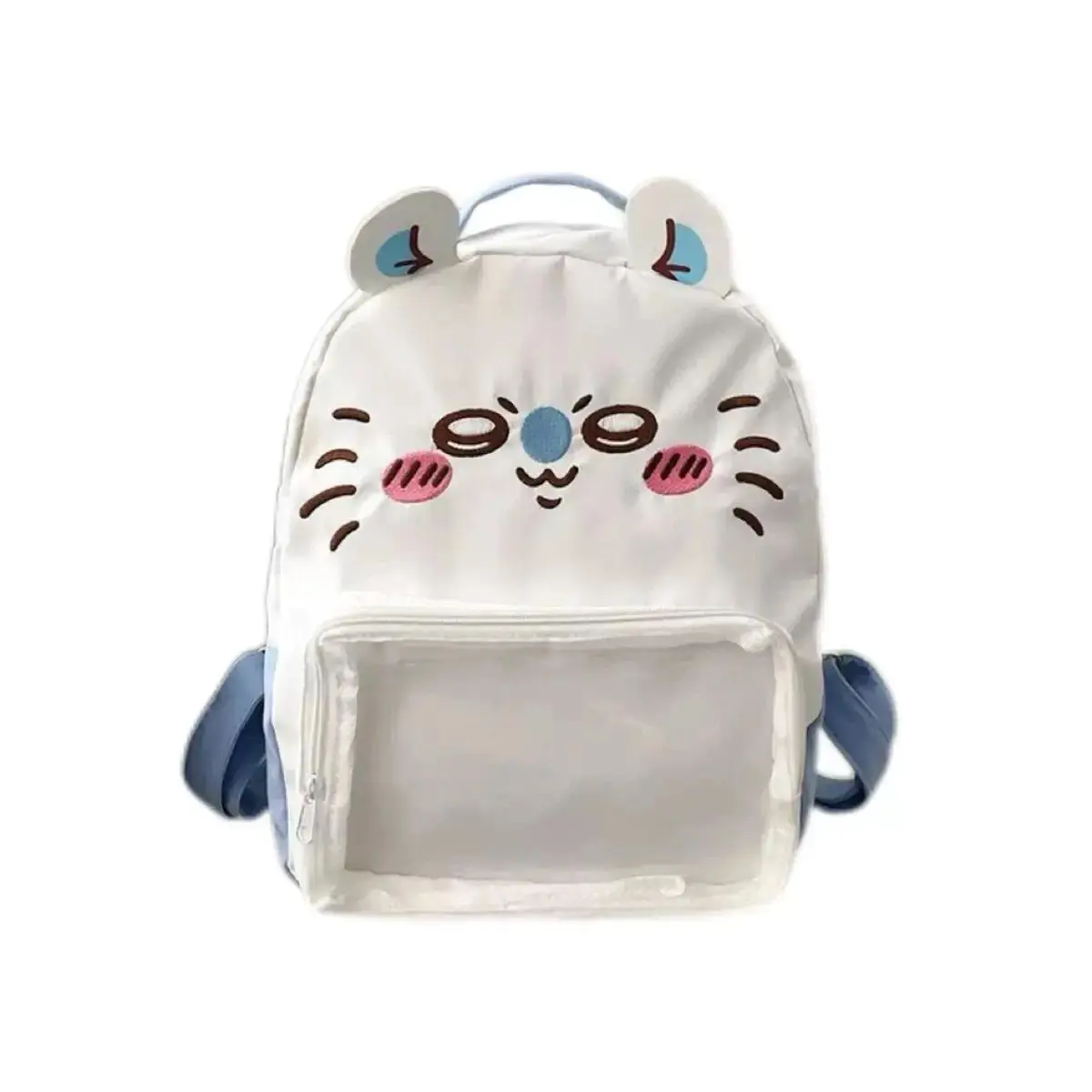 New Chiikawa Backpack Kawaii Usagi Hachiware Momonga Student Backpack Ins Korean Cartoon Anime Friend Birthday Gift