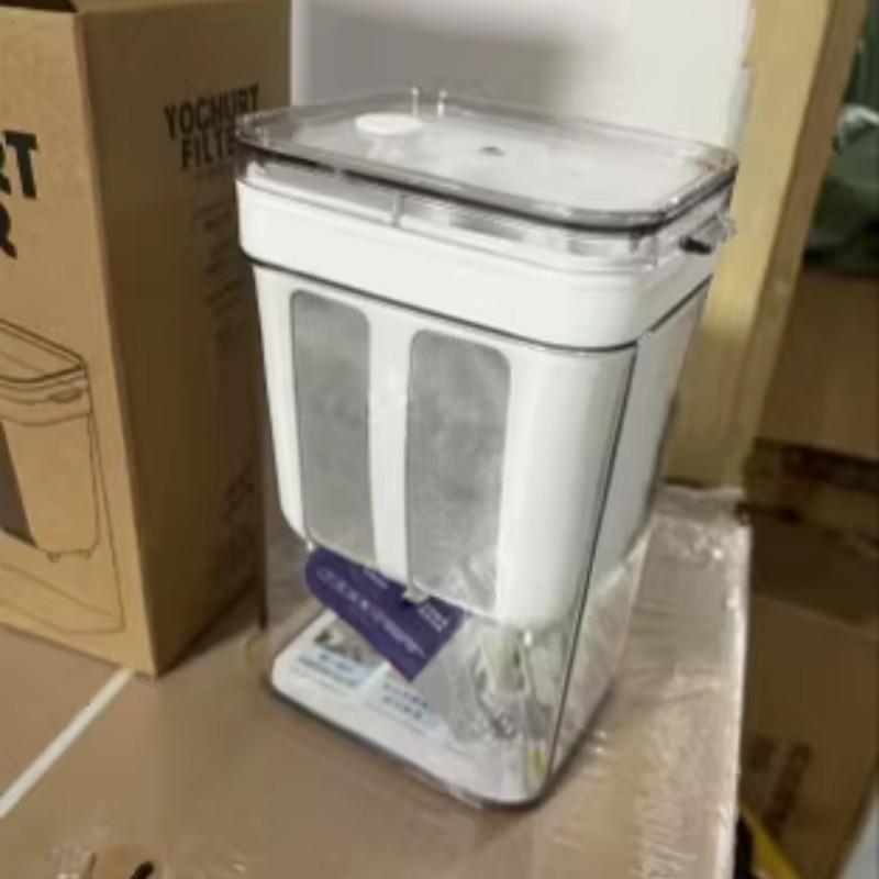 Home Thickened Mesh Filter, Fine Hole Milk Tea Shop Separator, Fruit Vegetable Drainer, Kitchen Sieve for Smoothies and Juices