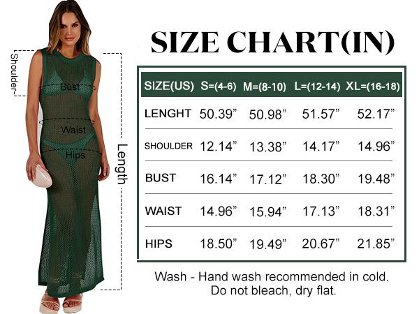 ANRABESS Womens Swimsuit Cover Up Summer Sleeveless Hollow Knit Bikini Swimwear Bathing Suit Coverup Crochet Beach Dress