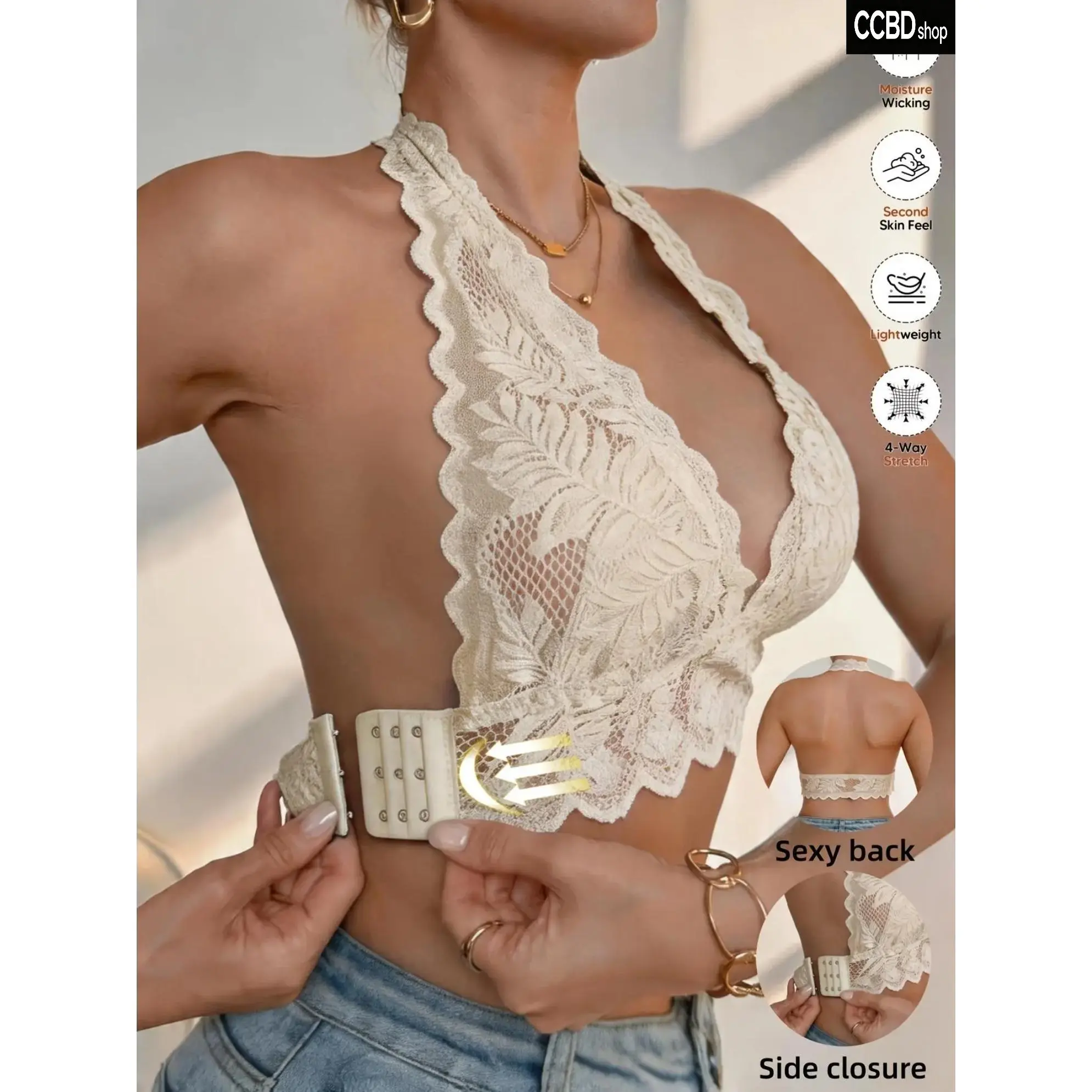 Women’s Floral Lace Bralette - Nylon Blend Wireless Unlined Bras, Soft Stretchy Lightweight Comfort Fit, Breathable Lingerie, Everyday Wear, Hand Wash, Layering & Lounging punk ring silver unisex hip hop men knuckle banquet 20s Flapper Accessory Set