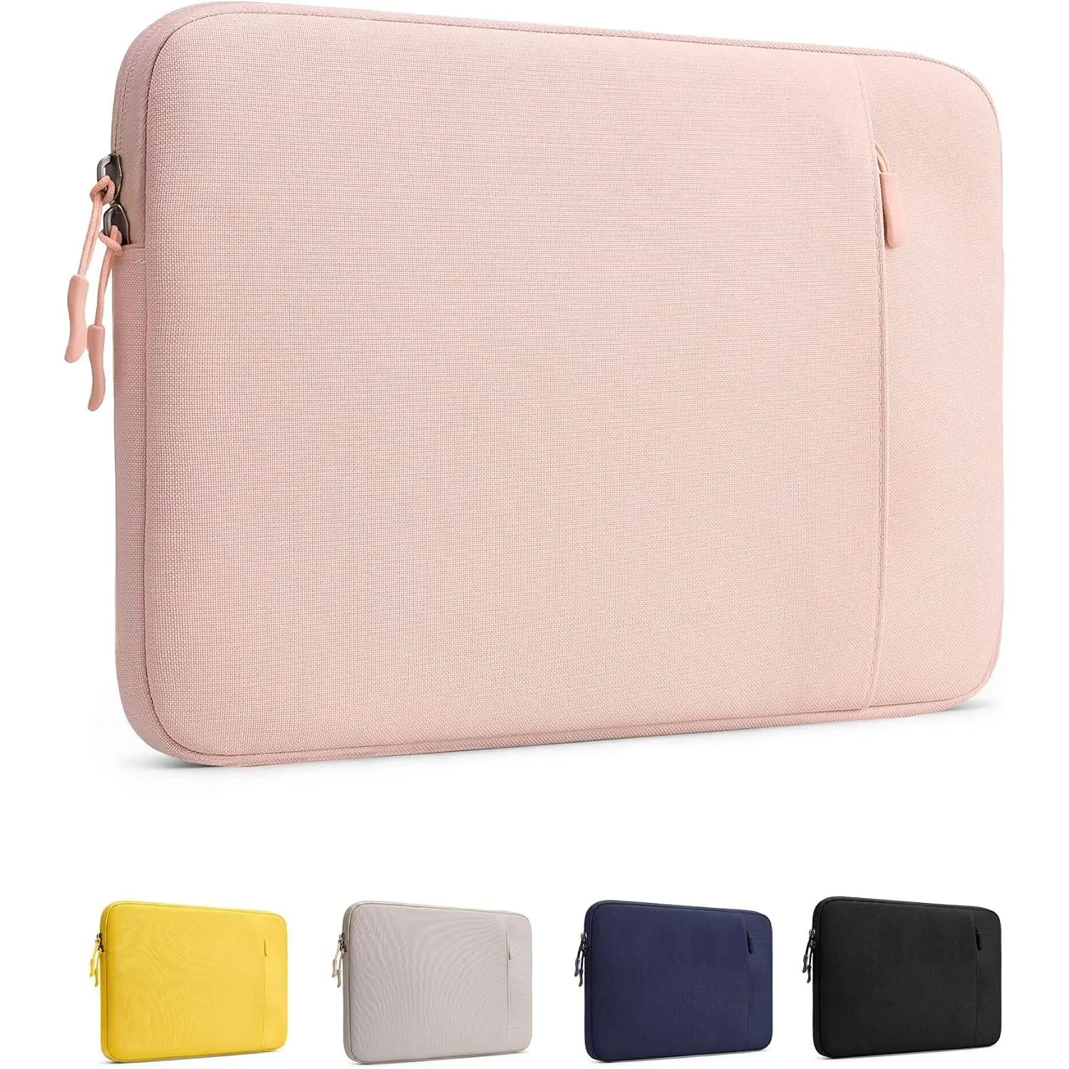 MacBook Neo 13 Inch Sleeve for 2026 (A3404, A18 Pro) Soft Lining Helps Prevent Scratches, Slim Lightweight Design With Front Accessory Pocket, Tailored for MacBook Neo 13" - BlushGift