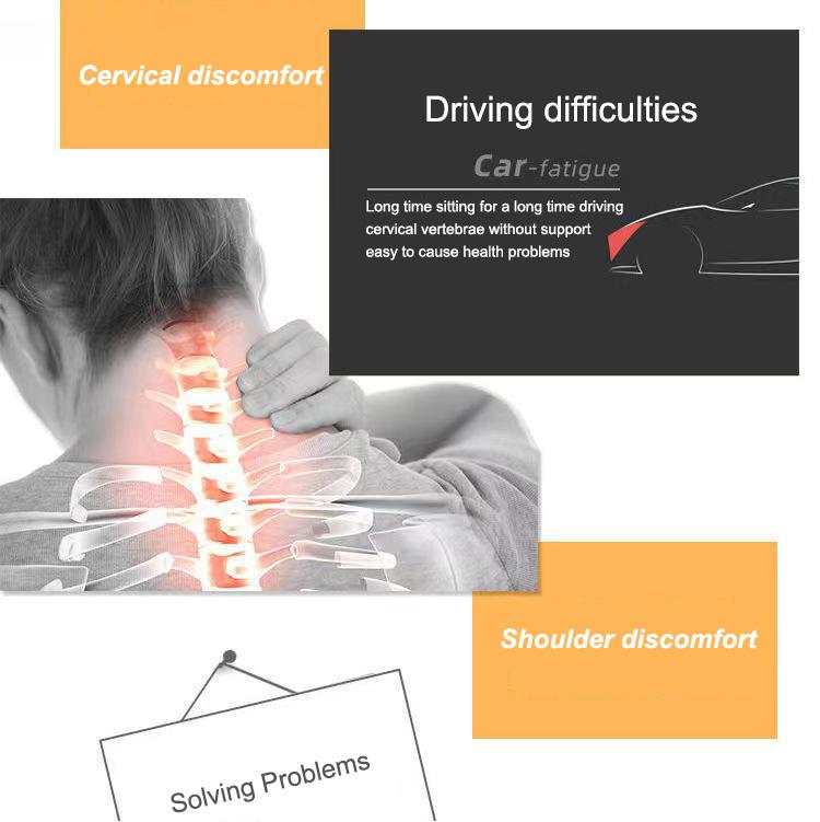 Car Seat Headrest Rest Neck Pillow Cushion Seat Belt Shoulder Pad for Buick ENVISION S Plus Avenir 2020 2021 2022 2023 Auto Accessories