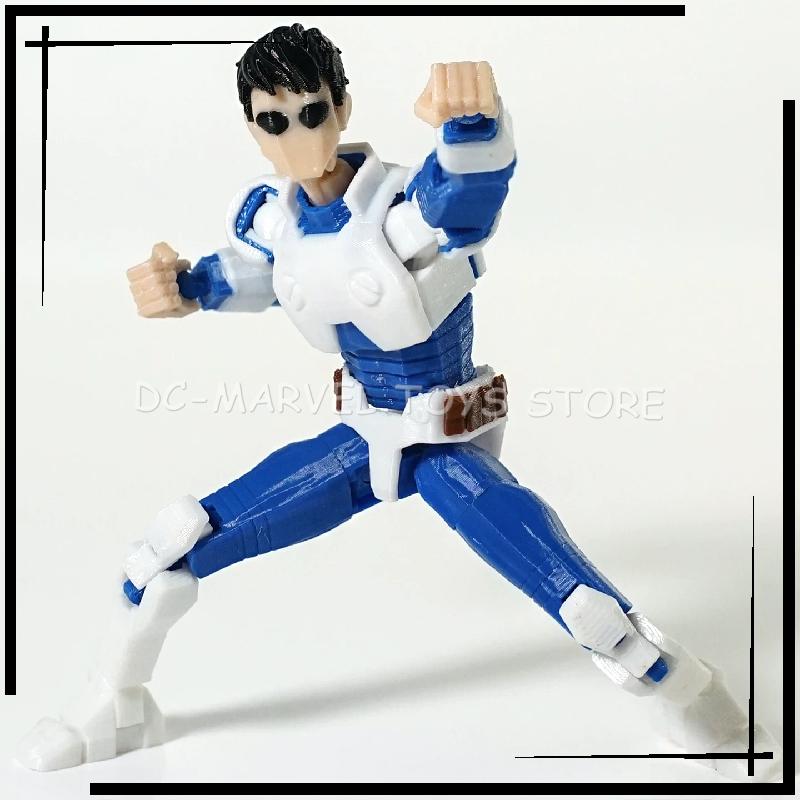 New In Stock 3d Printed Invincible Boy Stripe Mark Light Blue Mark Dummy13 T13 Multi-Jointed Shapeshift Action Figure Toys