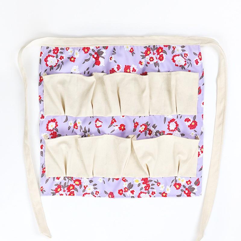 Lightweight 100% Polyester Egg Apron with Multiple Pockets, Farm Skirt for Picking Eggs, Durable Easy-Clean Design, Thanksgiving Kitchen & Outdoor, Home Cleaning