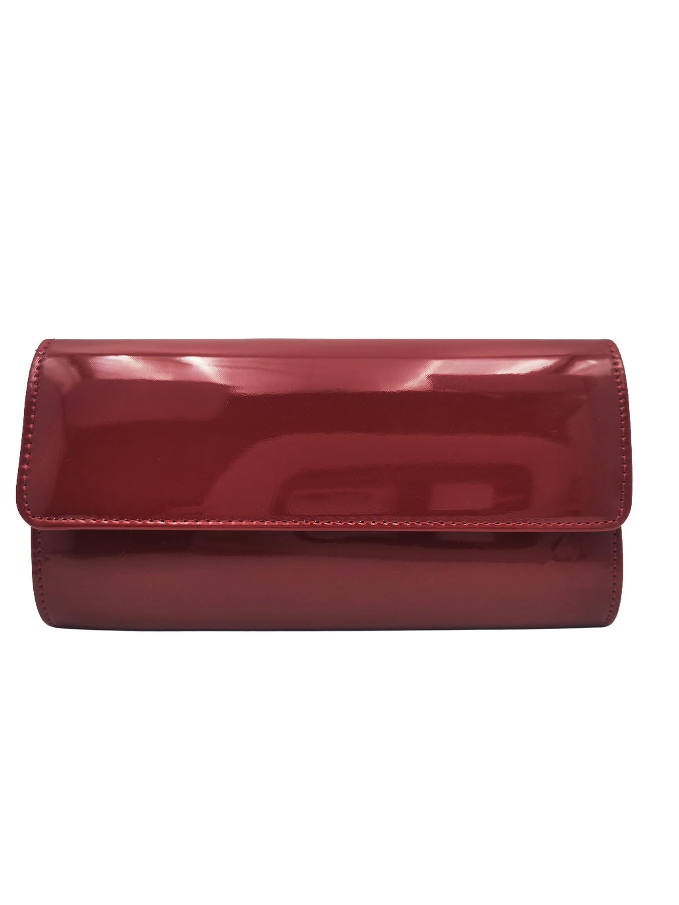 Elegant Solid Color Women's Patent Leather Envelope Clutch Bag, High-End Evening Handbag, Magnetic Closure, Perfect for Parties, Weddings, Birthdays